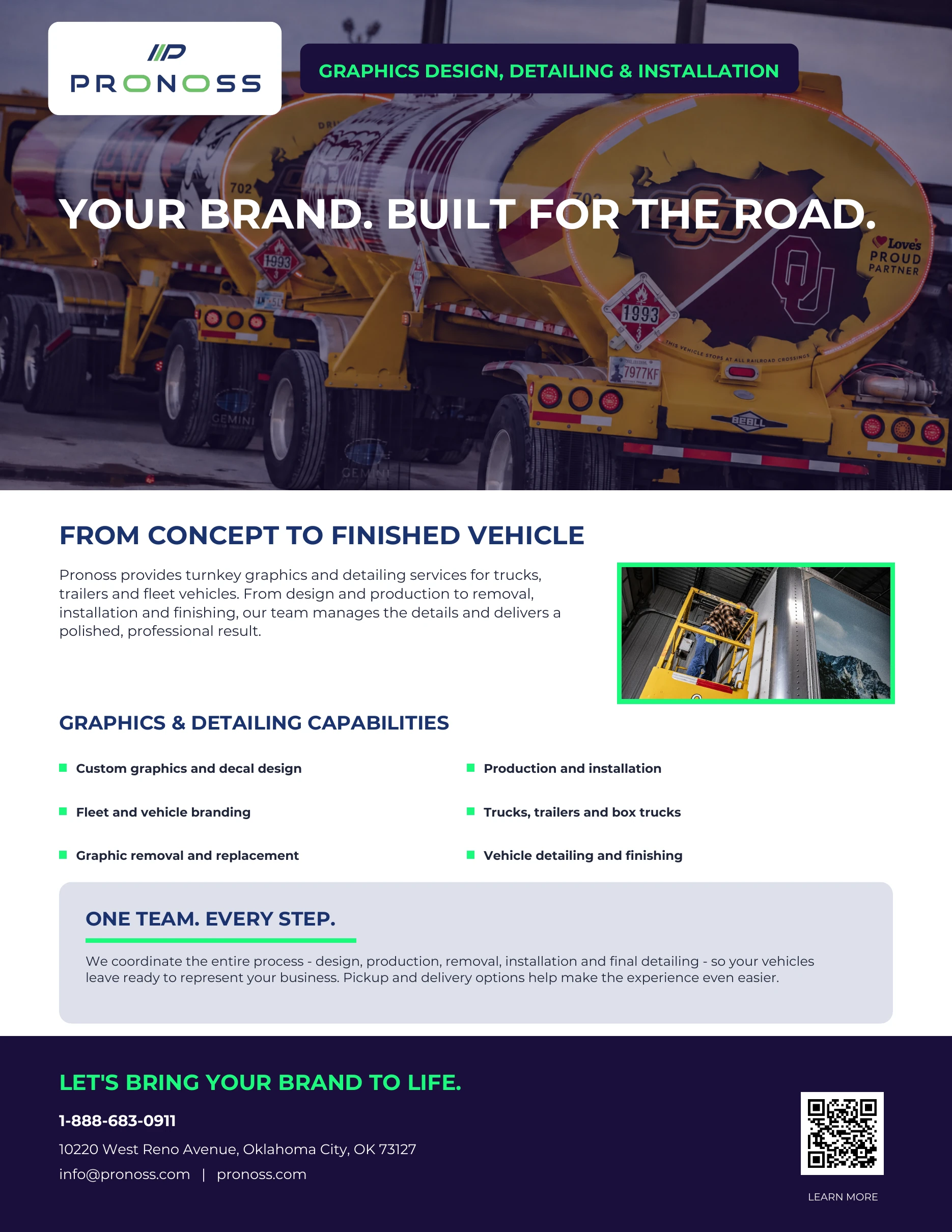 Graphics, Detailing & Installation